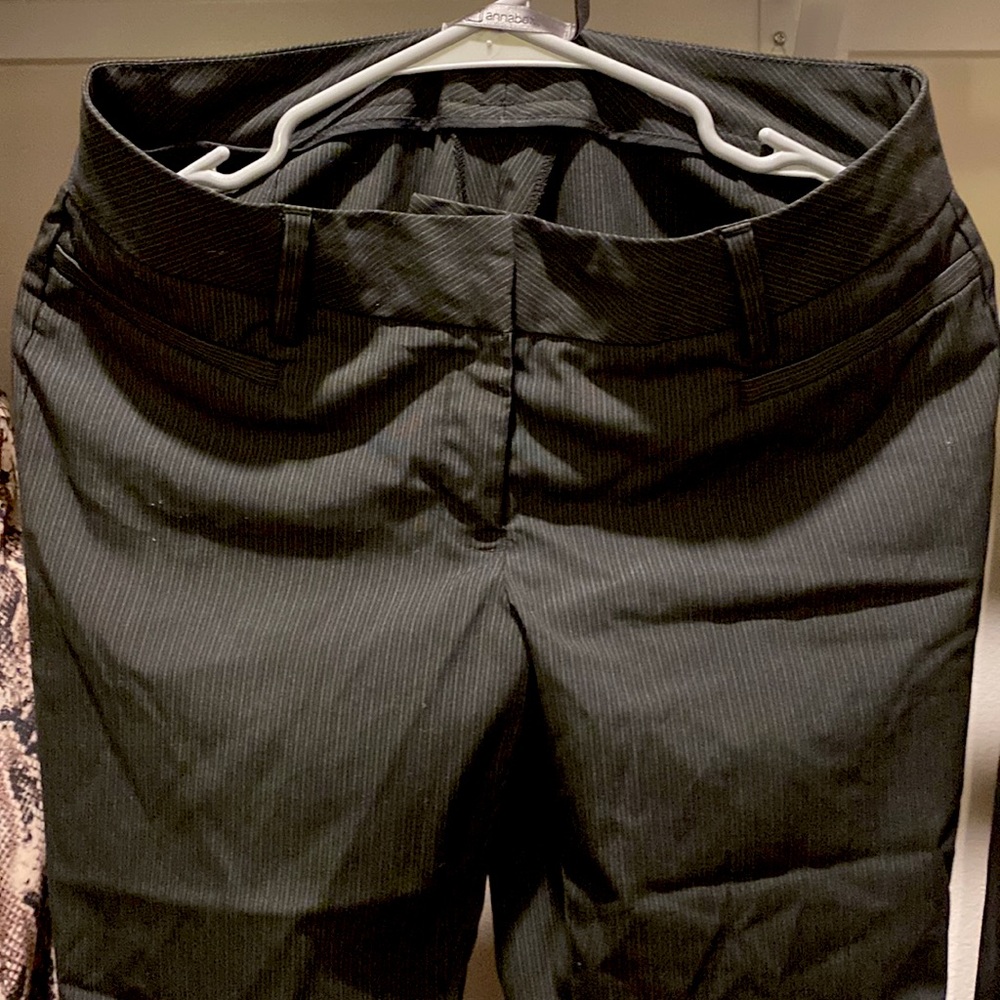 Black work trousers
